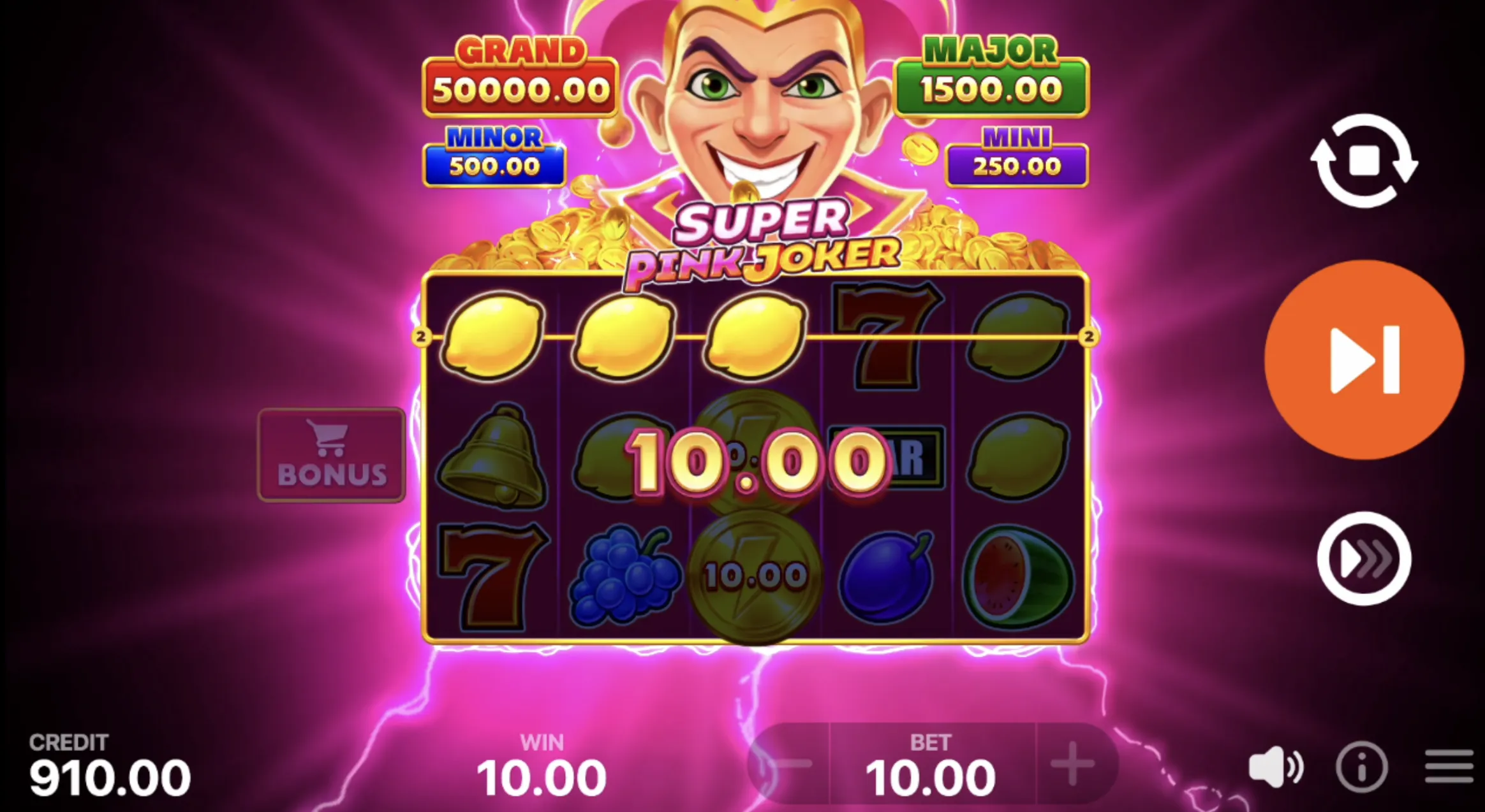 Super Pink Joker: Hold and Win demo