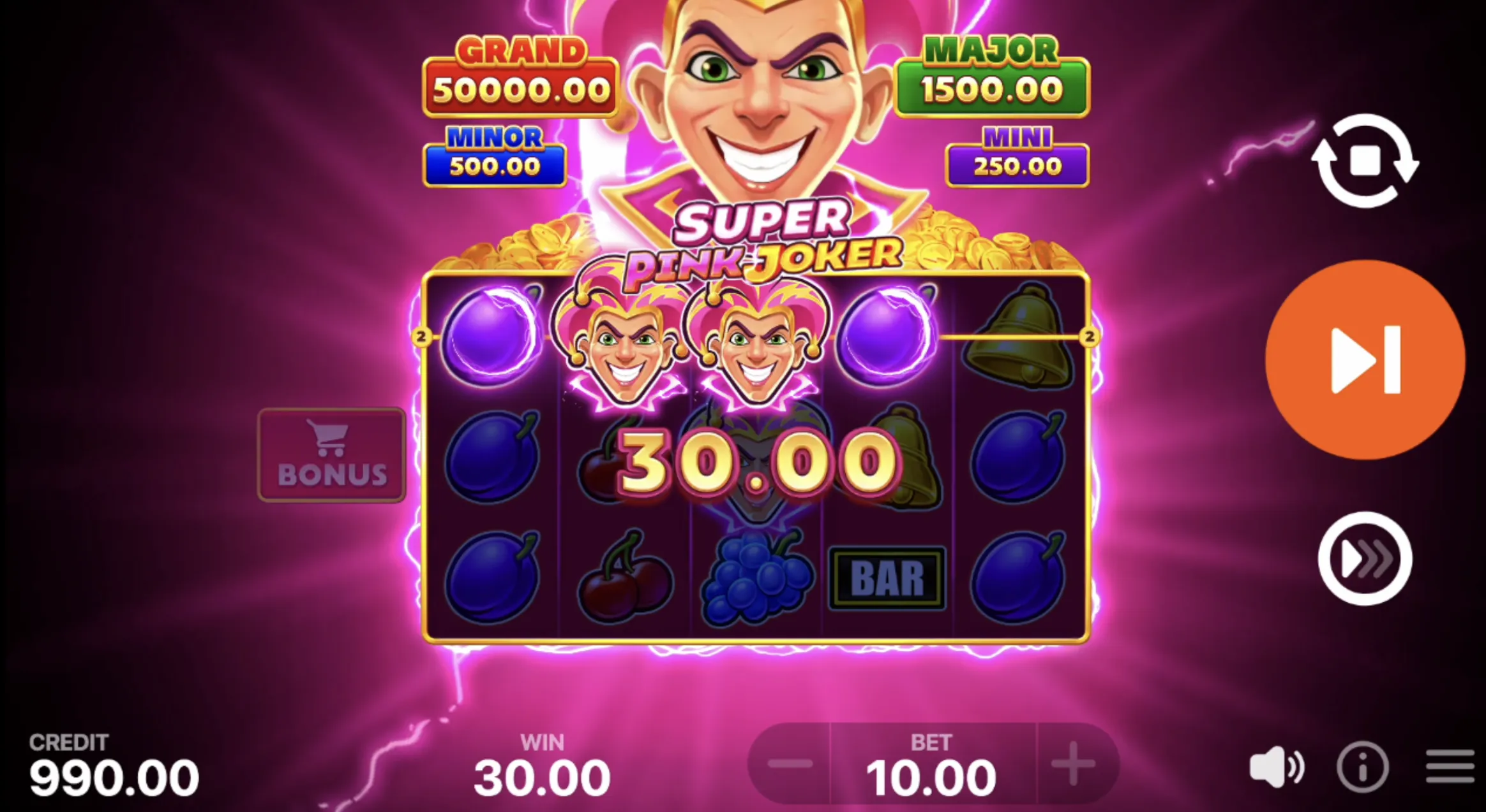 Super Pink Joker: Hold and Win